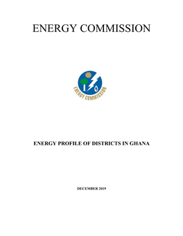 Energy Profile of Districts in Ghana