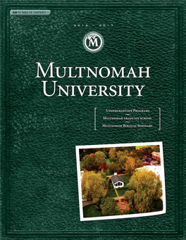 2016-17 University Catalog