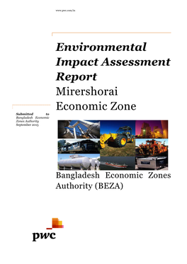 Environmental Impact Assessment Report Mirershorai Economic Zone