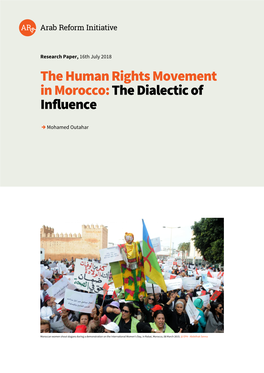 The Human Rights Movement in Morocco: the Dialectic of Influence