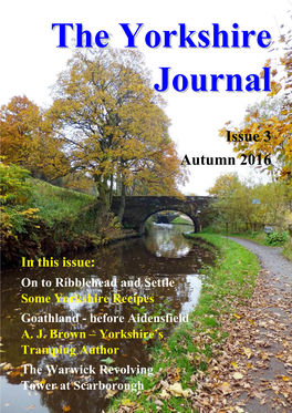 The Yorkshire Journal Issue 3 Autumn 2016