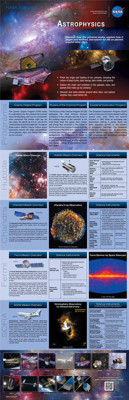Astrophysics Brochure
