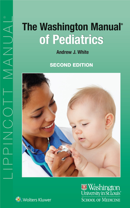 The Washington Manual of Pediatrics 2Nd Edition