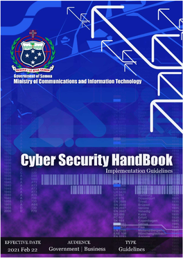 Download Cybersecurity Handbook 2021