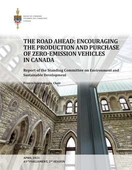 The Road Ahead: Encouraging the Production and Purchase of Zero-Emission Vehicles in Canada