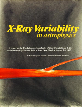 X-Ray Variability in Astrophysics