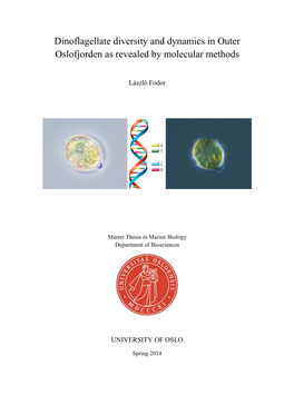 Dinoflagellate Diversity and Dynamics in Outer Oslofjorden As Revealed by Molecular Methods