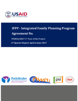 IFPP - Integrated Family Planning Program