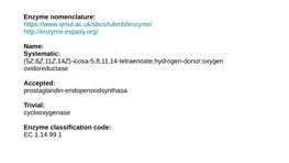 Enzyme Classes