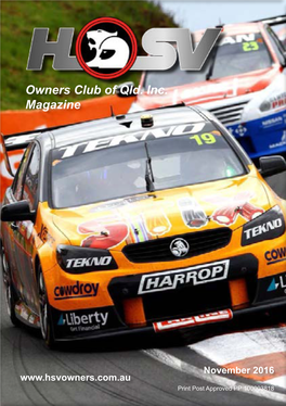 Owners Club of Qld. Inc. Magazine