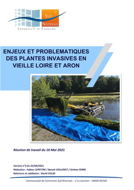 Enjeux Et Problematiques Des Plantes Invasives En Vieille Loire Et Aron