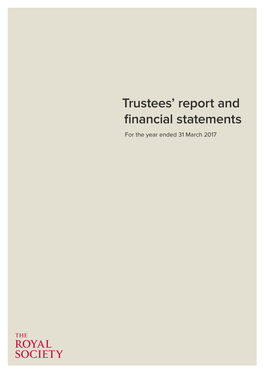 Trustees' Report and Financial Statements