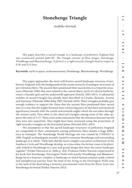 Stonehenge Triangle Anđelko Đermek Anđelko ------47