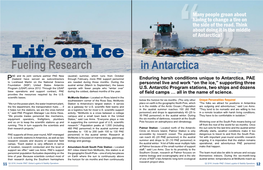 Fueling Research in Antarctica