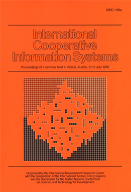 Intergovernmental Conference on Scientific and Technological Information for Development (UNISIST II): Main Issues and Results W