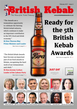 Ready for the 5Th British Kebab Awards