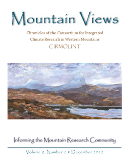 Informing the Mountain Research Community
