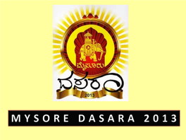 MYSORE DASARA.Pdf