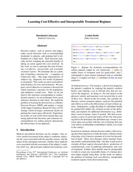 Learning Cost-Effective and Interpretable Treatment Regimes