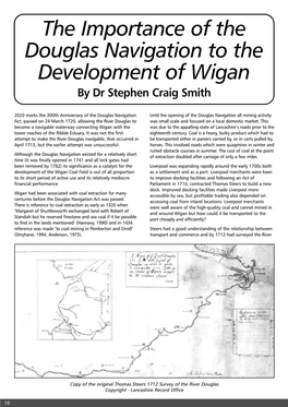 The Importance of the Douglas Navigation to the Development of Wigan by Dr Stephen Craig Smith