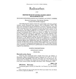 RADIOCARBON, VOL 24, No