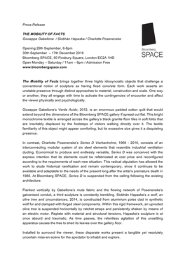 FINAL the Mobility of Facts Press Release