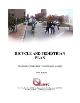 Bicycle and Pedestrian Plan