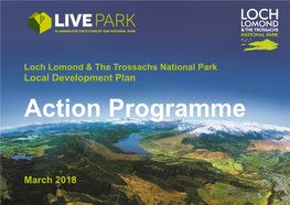 Loch Lomond & the Trossachs National Park Action Programme