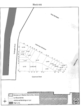 Gansevoort Market Historic District Designation Report Part 2