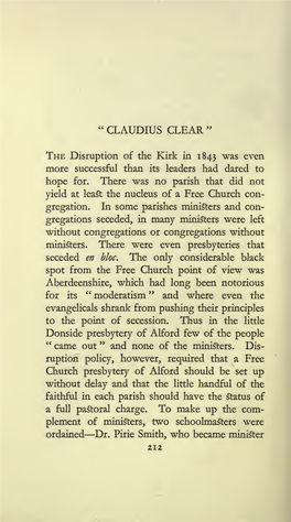 Claudius Clear "