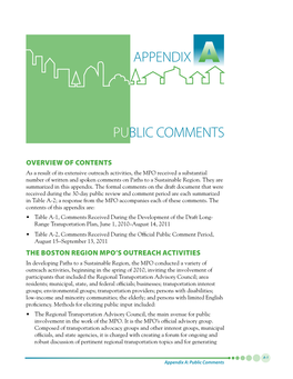 Public Comments Appendix