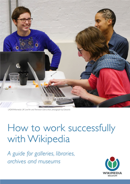 How to Work Successfully with Wikipedia