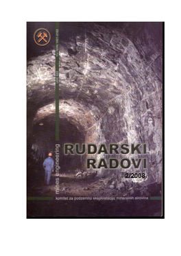 Rudarski Radovi Br. 2 2008