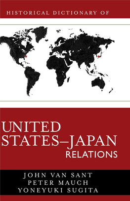 Historical Dictionary of United States-Japan