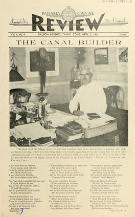 THE PANAMA CANAL REVIEW April 2,1954