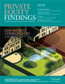 Private Equity Findings 2020 Foreword
