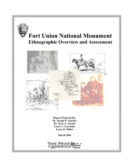 Fort Union National Monument Ethnographic Overview and Assessment