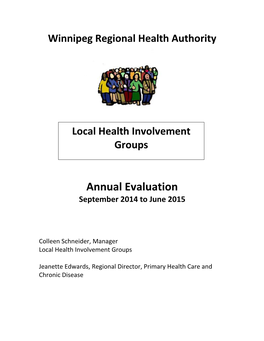 Annual Evaluation September 2014 to June 2015