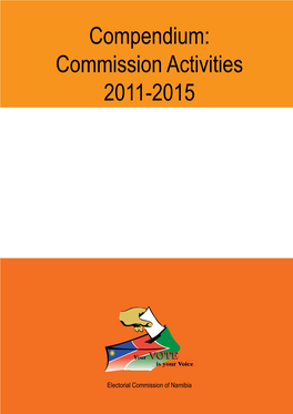 Compendium: Commission Activities 2011-2015