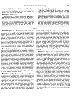 Bulletin 37, Inventory of Washington Minerals Part II, Metallic, Volume 1