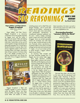 Readings Book & DVD Reviews for Reasonings by Chuck Foster