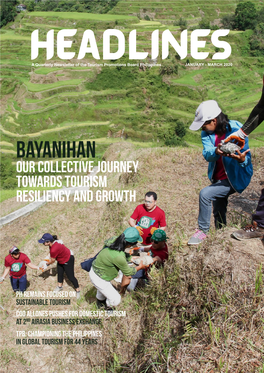 Bayanihan Our Collective Journey Towards Tourism Resiliency and Growth