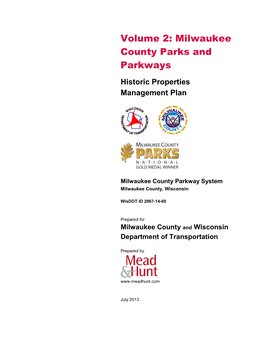 Milwaukee County Parks and Parkways