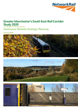 Greater Manchester's South East Rail Corridor Study 2020 5 MB