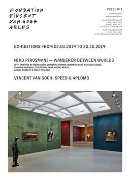 Exhibitions from 02.03.2019 to 20.10.2019