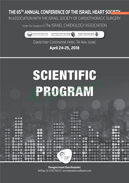 Scientific Program