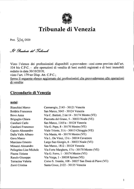 Tribunale Di Venezia