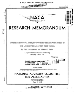 Research Memorandum