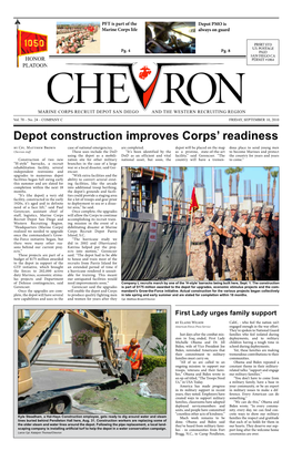 Depot Construction Improves Corps' Readiness