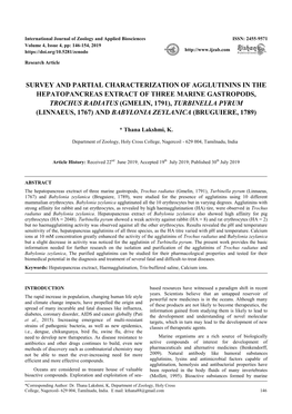 Survey and Partial Characterization Of